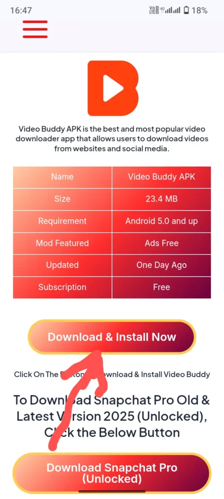 Home 16 Video Buddy APK Download Latest Version 2025